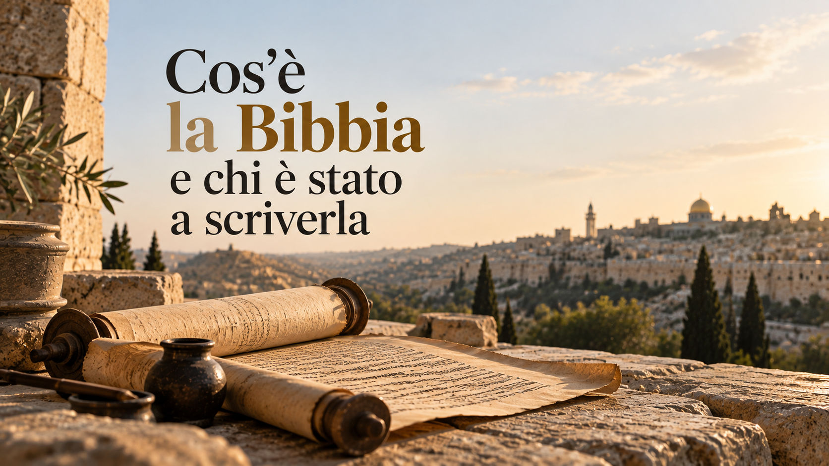 Cos'è la Bibbia e chi è stato a scriverla