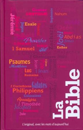 La Bible S21 - Bibbia in Francese copertina illustrata - 12212 (SG12212)
