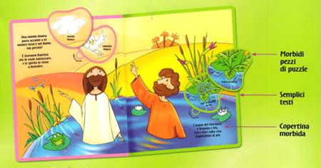 La vita di Gesù - Libro attivo per bambini
