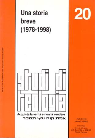 Una storia breve 1978-1998 (Studi di teologia n° 20) (Brossura)