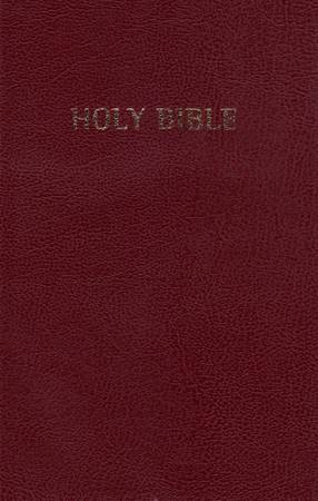 ERV Holy Bible Burgundy