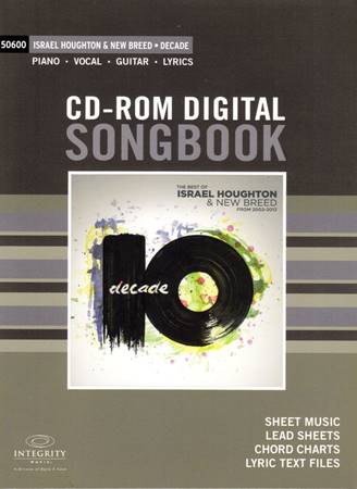 Decade Digital Songbook The best of Israel Houghton & The New Breed - Spartiti digitali