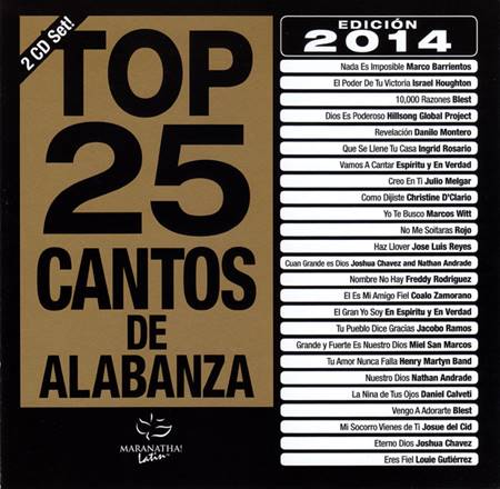 Top 25 Cantos de Alabanza Edición 2014