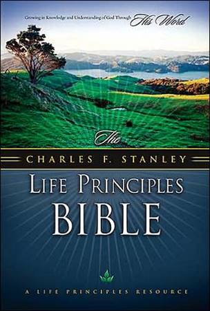 NKJV The Charles F. Stanley Life Principles Bible (Pelle)