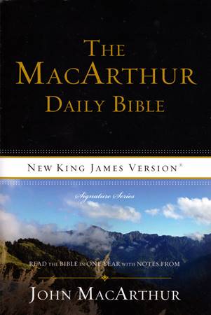 NKJV The MacArthur Daily Bible - Signature Series (Brossura)