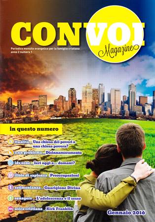 Rivista Con voi Magazine - Gennaio 2016 (Spillato)