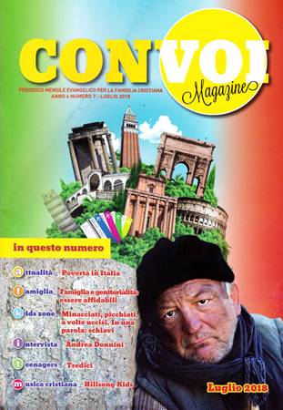Rivista Con voi Magazine - Luglio 2018 (Spillato)