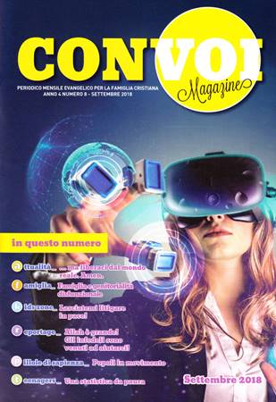 Rivista Con voi Magazine - Settembre 2018 (Spillato)