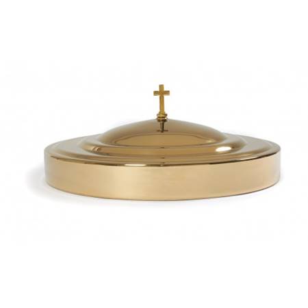 Brass tray and disc cover - Gold