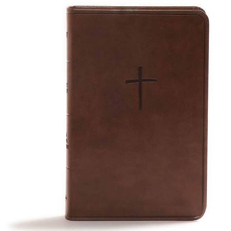 KJV Compact Bible Brown LeatherTouch, Value Edition