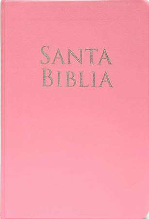 RVR60 Biblia Letra Grande Rosado Tamaño manual