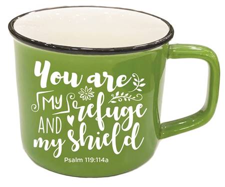 Tazza You are my refuge Verde
