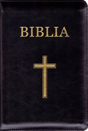 Bibbia in rumeno con cerniera (Similpelle)