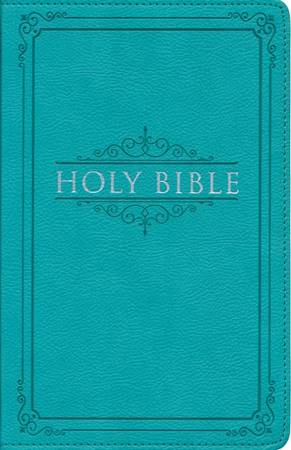 KJV Gift & Award Bible Turquoise (Similpelle)