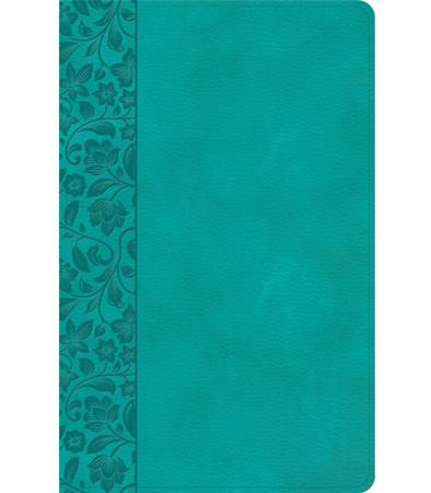 NASB Large Print Personal Size Reference Bible Teal