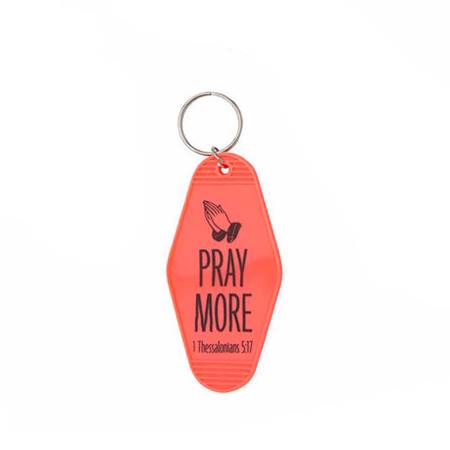 Portachiavi Pray more