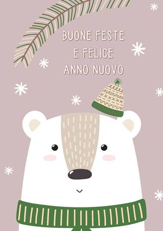 Biglietto "Buone Feste e Felice Anno Nuovo"