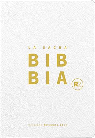 Bibbia a Caratteri Grandi R2 - Pelle Bianca
