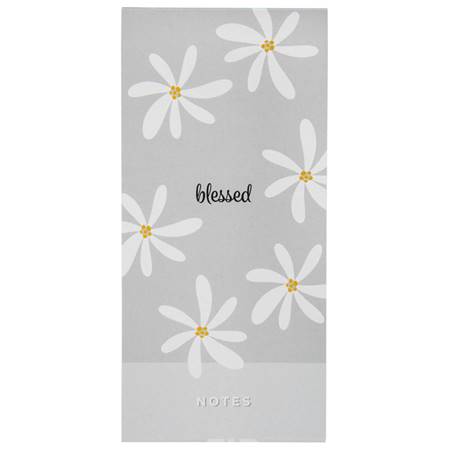 Block notes Blessed con margherite