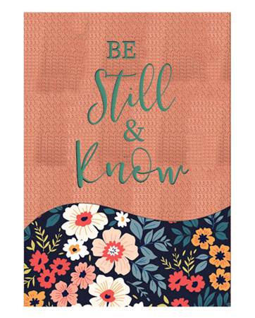 Quaderno Be still and know