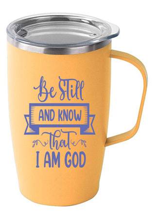 Tazza termica Be still and know that I am God