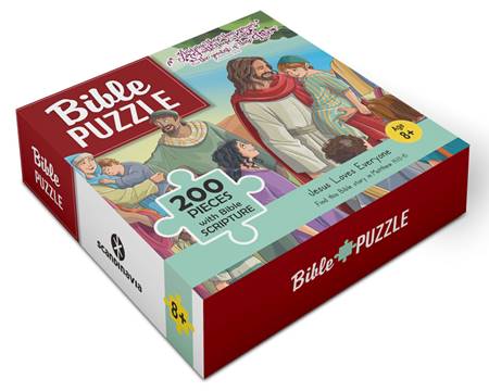 Puzzle 200 pezzi Jesus Loves Everyone
