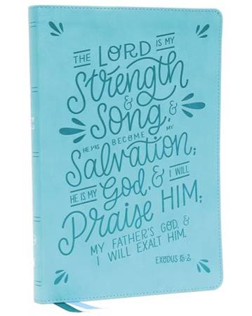 NKJV Thinline Bible Teal Red Letter Indexed