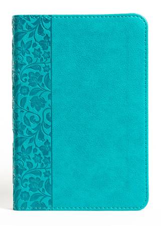 NASB Large Print Compact Reference Bible Teal