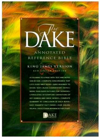 KJV The Dake annotated reference Bible