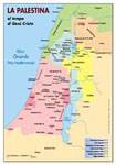 La Palestina ai tempi di Gesù - Carta geografica (Pieghevole)