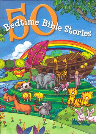 50 Bedtime Bible Stories (Copertina Rigida Imbottita)