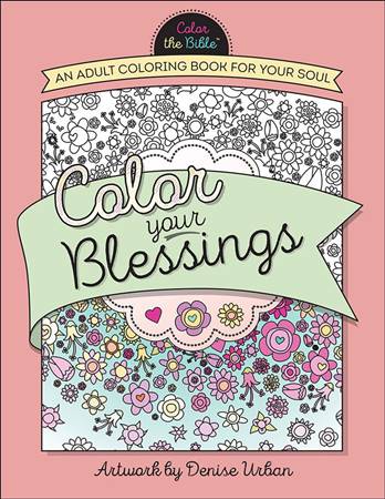 Album da colorare per grandi "Colour your Blessings"