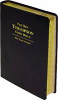 KJV The New Thompson Study Bible - Black Bonded Leather (Pelle)