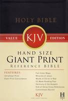 KJV Hand Size Giant Print Reference Bible (Similpelle)