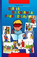 Biblia da criança para colorir - Bibbia da colorare per bambini in portoghese (Brossura)