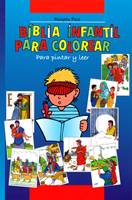 Biblia infantil para colorear - Bibbia per bambini da colorare in spagnolo (Brossura)