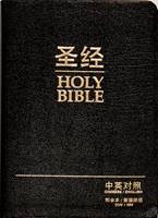 Bibbia Bilingue Cinese - Inglese in Pelle (Pelle)