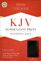 KJV Holy Bible Super Giant Print (Similpelle)