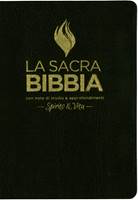 Bibbia da studio Spirito & Vita in Pelle Nera (Pelle)