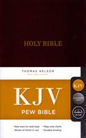 KJV Pew Bible Burgundy (Copertina rigida)
