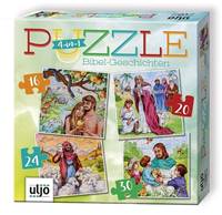 A1517 - Puzzle Storie della Bibbia 4 in 1 (Scatola)