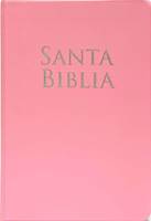 RVR60 Biblia Letra Grande Rosado Tamaño manual (PVC)