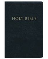KJV Reference Bible Black, Giant Print, Red Letter Edition (Similpelle)