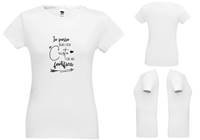 T-shirt bianca da donna 