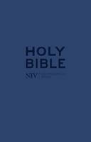NIV Tiny Navy Soft-tone Bible with Zip (Similpelle)