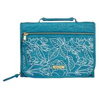 Copribibbia Faith Teal Tri-fold Organizer (Stoffa)