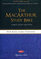 NKJV MacArthur Study Bible Large Print Edition (Copertina rigida)