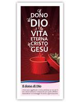 Il dono di Dio (Rosso) - Confezione da 500 opuscoli (Volantino)
