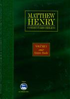 Commentario biblico Matthew Henry Vol. 1 (Copertina rigida)