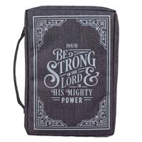 Copribibbia Be Strong in the Lord Gray Medio (Nylon)